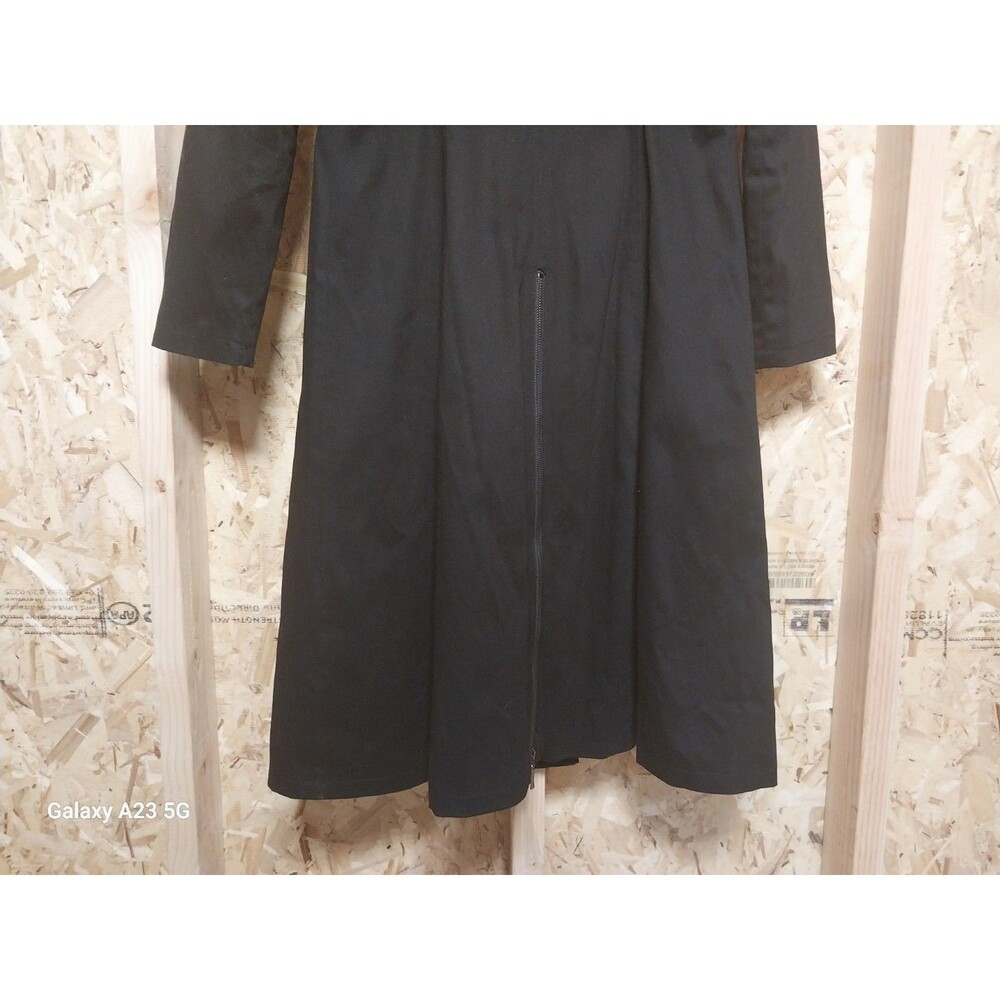 Punk Rave Large Long Black Jacket Gothic Punk - Picture 7 of 11